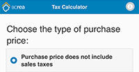 A mobile-first cross-platform tax calculator
